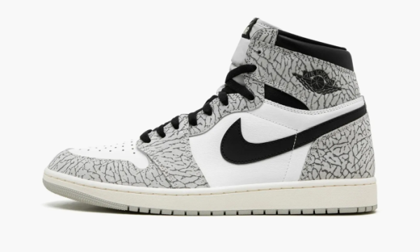 Air Jordan 1 Retro High OG White Cement 