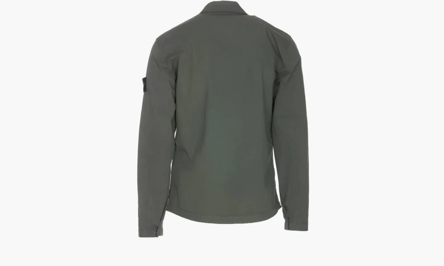Stone Island Zip Shirt Jacket Olive 