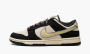 фото Nike Dunk Low LX WMNS "Black / Cream Suede" (Nike Dunk)-DV3054 001