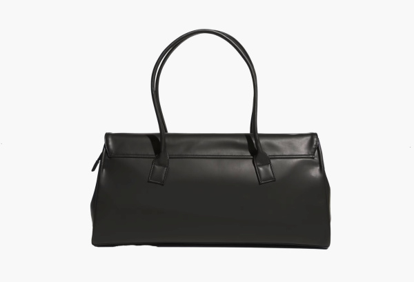 Adidas Originals Pu Leather Shoulder Bag Black 