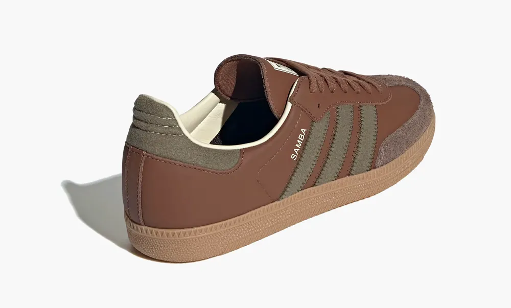Adidas Samba OG Brown Olive Strata