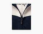 Бомбер C2H4 x Mastermind Japan Logo-Print Zip Blue