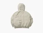 Nothomme Monterest N2B Windproof Detachable Fur Collar Down Jacket Sand Bone White