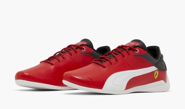 Puma Drift Cat Delta x Scuderia Ferrari Rosso Corsa White 