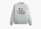 Kith x New York Botanical Garden Logo Nelson Crewneck Light Heather Grey