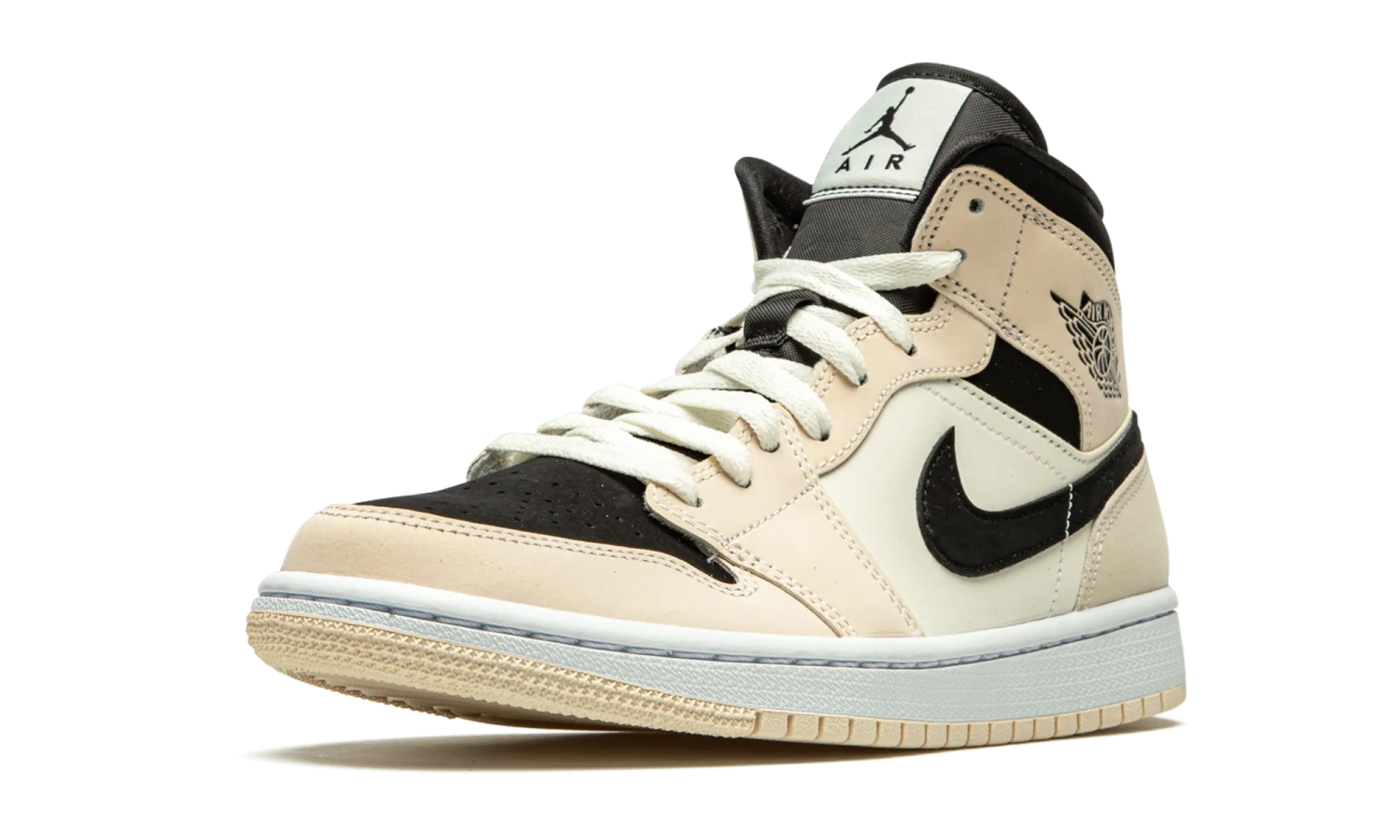 Air Jordan 1 Mid WMNS Barely Orange / Guava Ice 