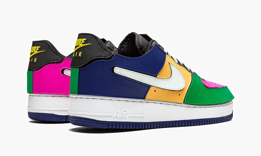 Air Force 1/1 Black Multi Color
