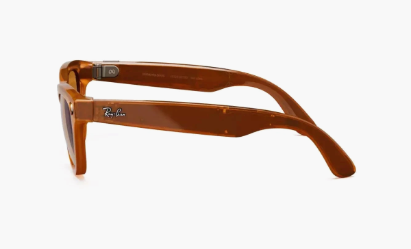 Ray-Ban Meta Skyler Sunglasses Shiny Caramel / Brown  Ray-Ban Meta Skyler Sunglasses Shiny Caramel / Brown