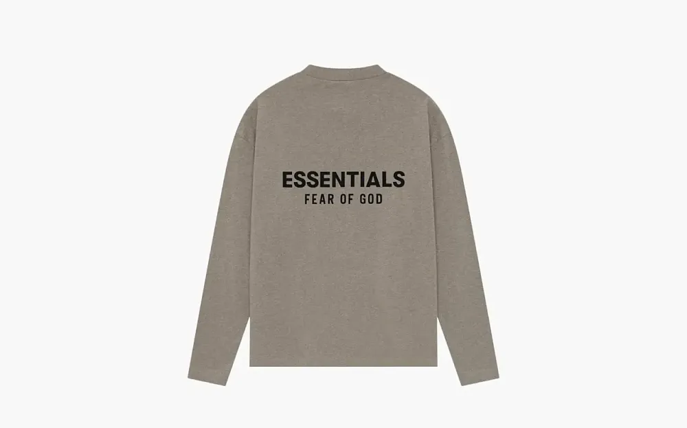 Fear of God Essentials Classic Long-Sleeve Tee Homestead Heather