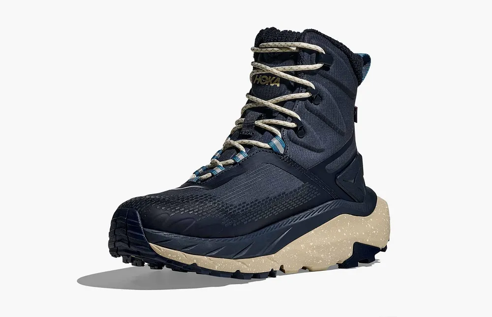 Hoka One Kaha 2 Frost Gore-Tex Varsity Navy Oyster Mushroom