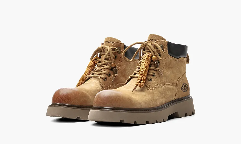 Dickies Army Boots 11cm Yellow Brown
