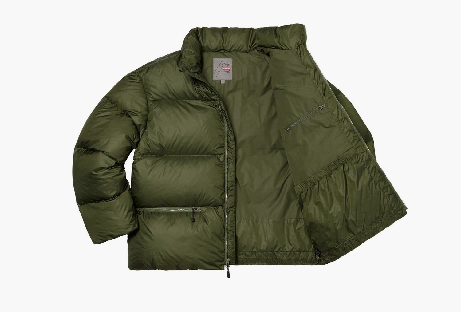 Supreme x Yohji Yamamoto Down Jacket Olive 