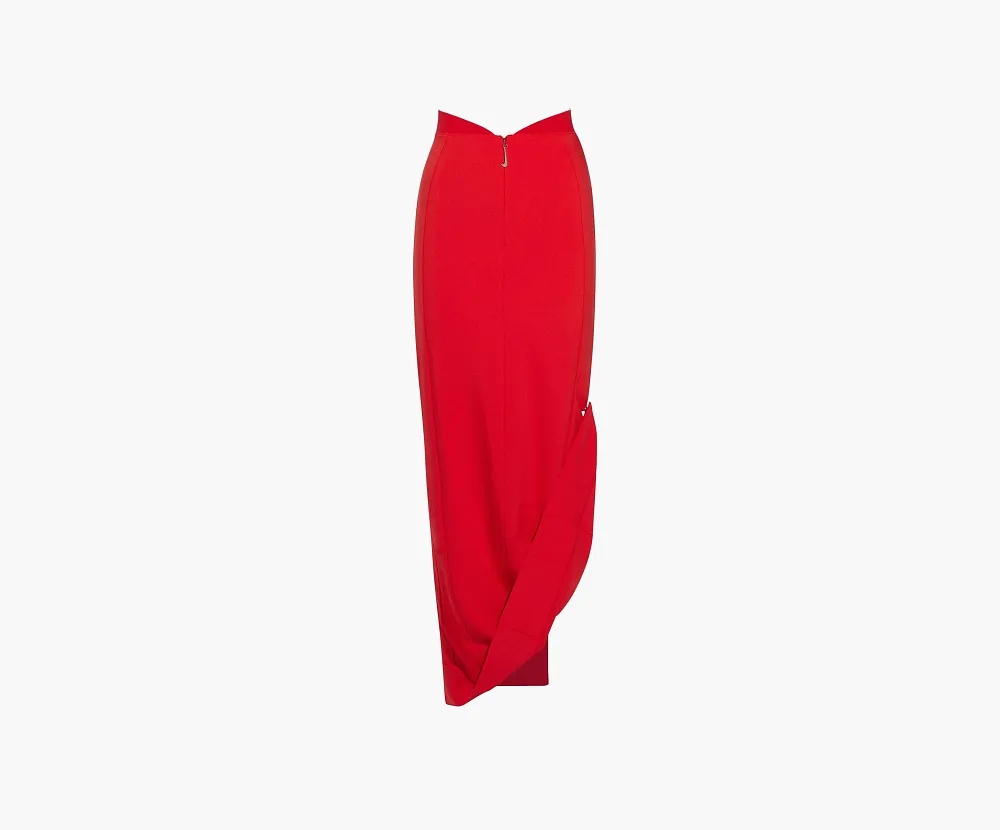 Nike x Jacquemus Long Skirt Dark Red