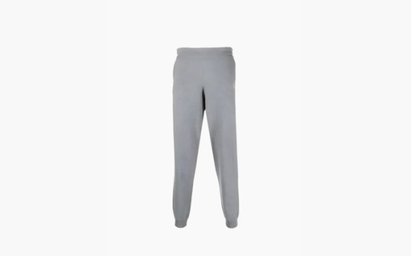 Sporty & Rich Embroidered logo Cashmere Track Pants Gray 