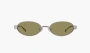 Gentle Monster Cali 02(BR) Sunglasses Silver / Brown 