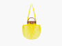 Longchamp Le Pliage Filet Top Handle Bag  "Lemon" 