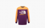 Gucci x The North Face Long Sleeve Cotton T-Shirt "Purple Yellow" 