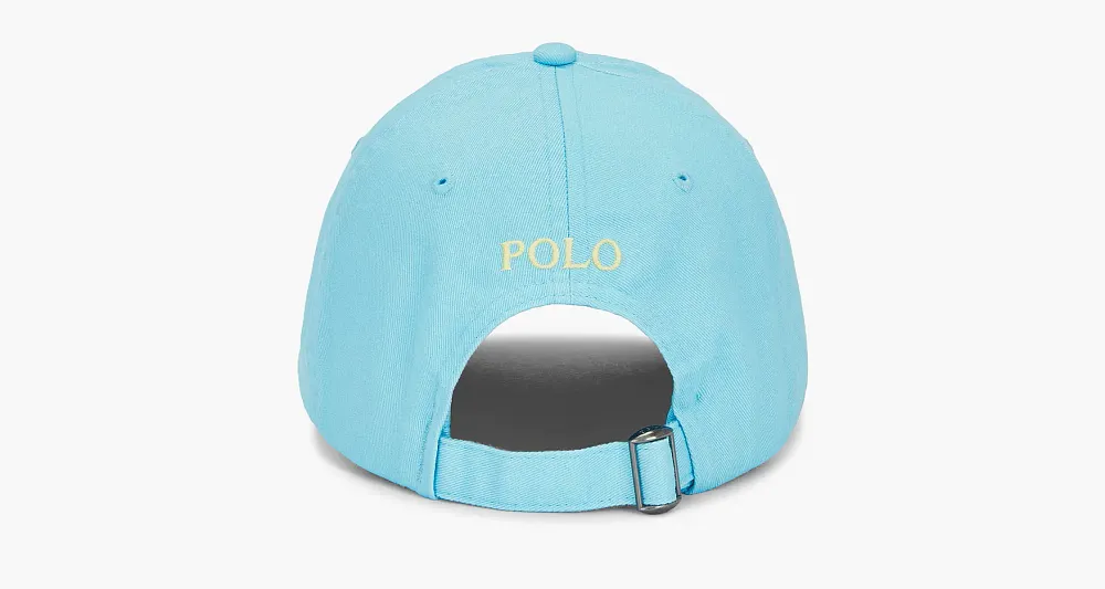 Polo Ralph Lauren Chino Sport Cap Aqua Blue