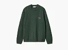 Carhartt WIP Signature Knit Crew Sweater Green