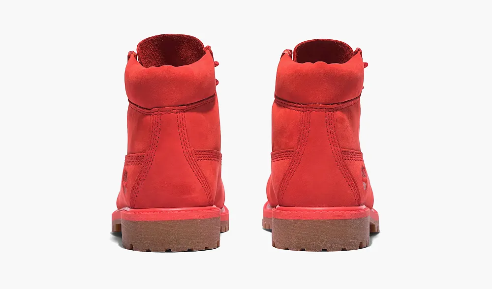 Timberland 6 Inch Premium Boot Junior 50th Anniversary - Medium Red