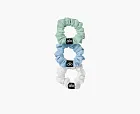 Alo Yoga Fresh Mini Scrunchie 3-Pack White/Seashell Blue/Spearmint