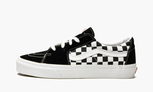 Vans Sk8-low Black Checkerboard 