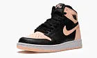 Air Jordan 1 Retro High GS Black Crimson Tint