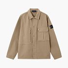 Stone Island Light Bull Denim-TC Overshirt Desert