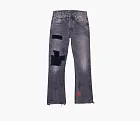 Enfants Riches Déprimés Patchwork Flare Jeans Black