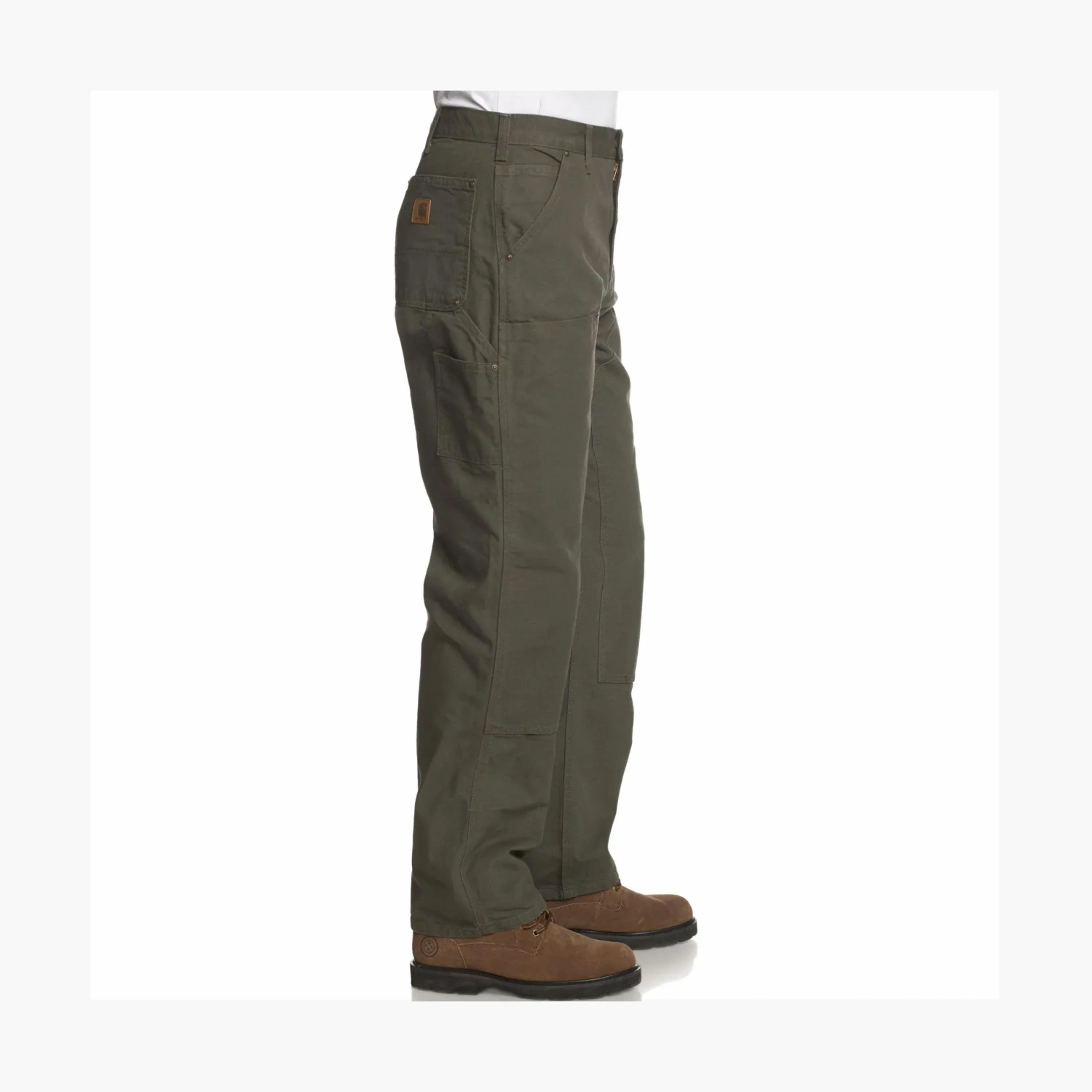 Carhartt B136 WASHED DUCK DOUBLE-FRONT UTILITY WORK PANT LOOSE FIT 