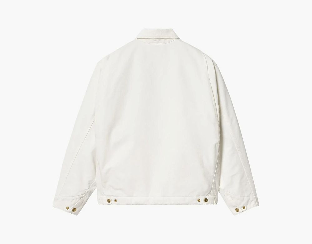 Carhartt WIP Detroit Jacket Wax White