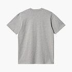 Carhartt WIP Chase Logo T-Shirt Grey
