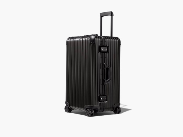 Rimowa Original Trunk Large Aluminum Suitcase Black (90 L) 