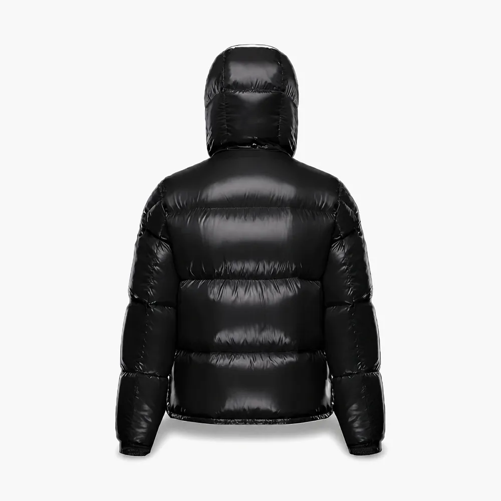 Moncler Montbeliard Short Down Jacket Black