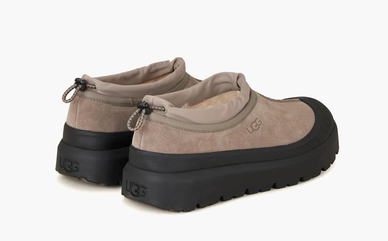 UGG Tasman Weather Hybrid Slipper Smoke Plume Black 