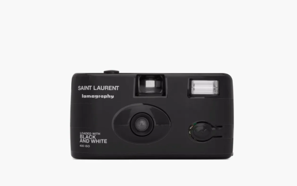 Saint Laurent Lomography Reloadable Camera Black  Saint Laurent Lomography Reloadable Camera Black