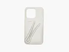 Rhode Lip Silicone Case iPhone Grey