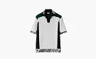 Burberry Logo Trim​ Wool Polo Shirt White
