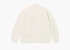 Supreme Studded Suede Zip Up Cardigan Multicolor