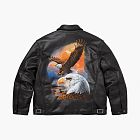 Supreme x MM6 Maison Margiela/Schott Eagle Leather Jacket Black