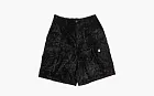 Supreme x Goodenough Crushed Rayon Pile Cargo Short Black
