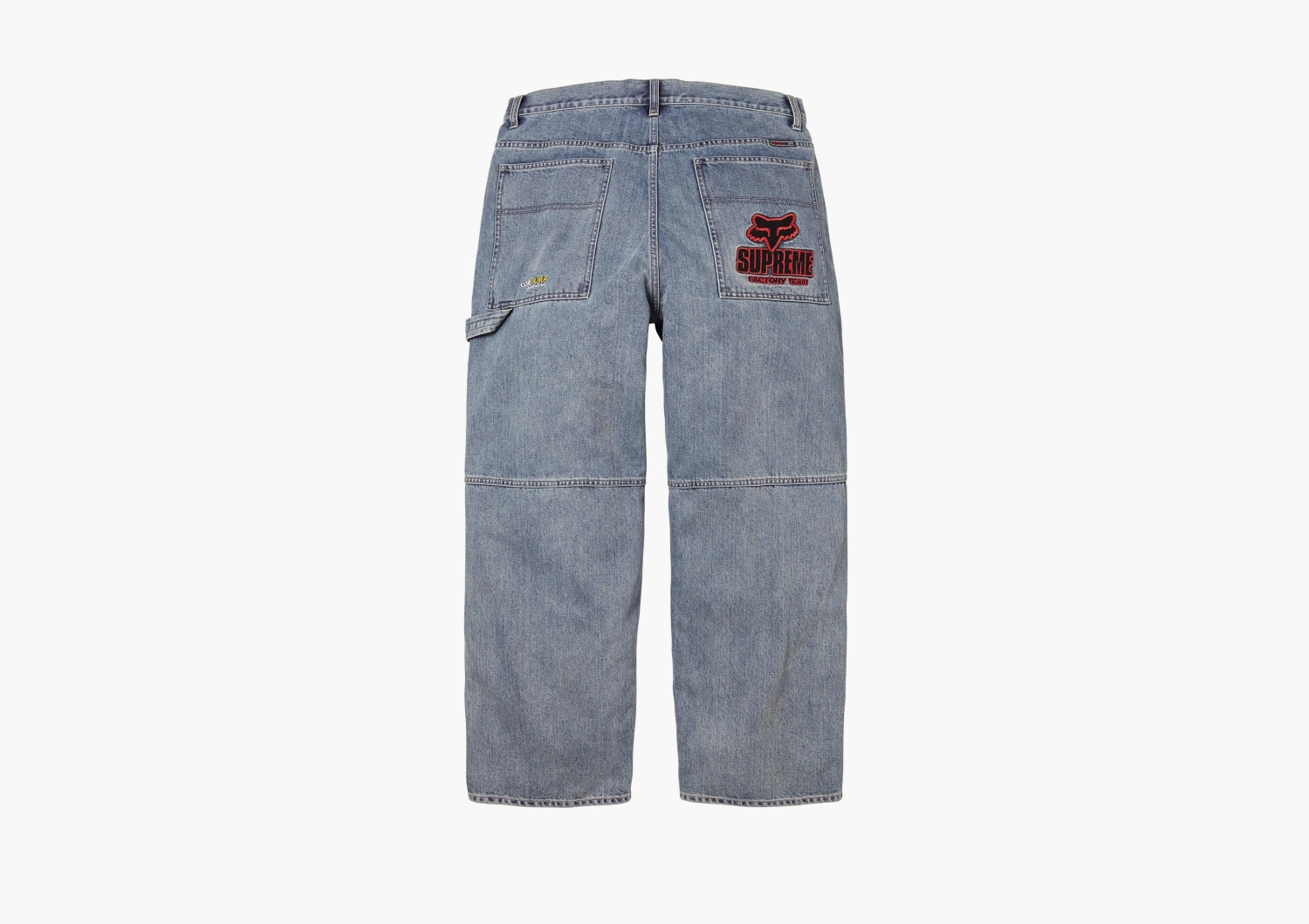 Supreme x Fox Racing Cordura Baggy Jeans Denim 