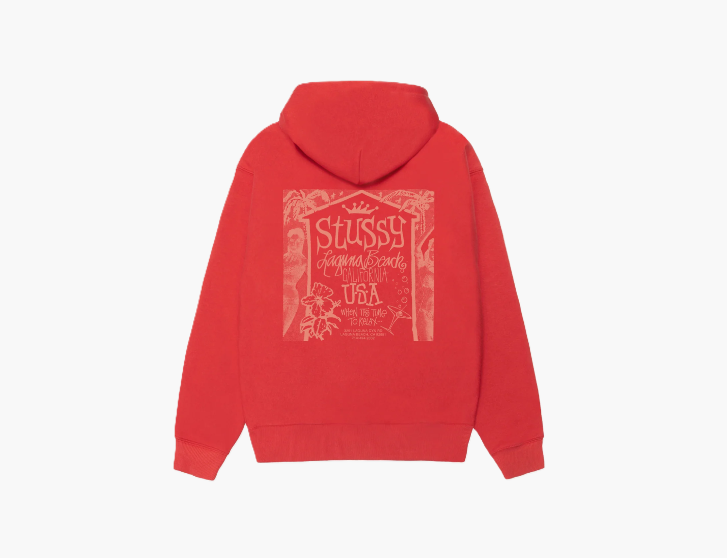 Stussy Beach House Hoodie "Cayenne" 