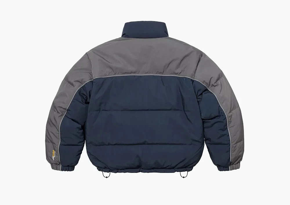 Supreme Reversible Puffer Jacket Navy