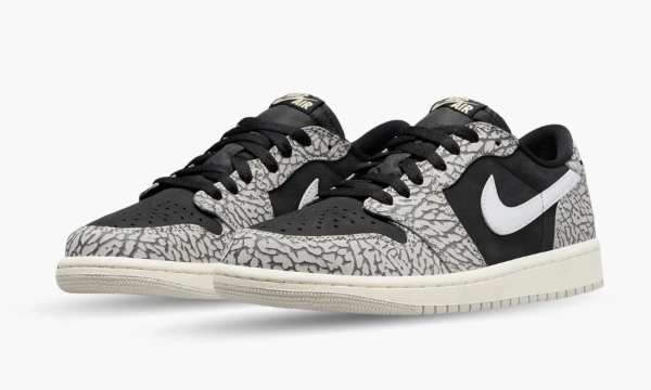 Air Jordan 1 Retro Low OG Black Cement 
