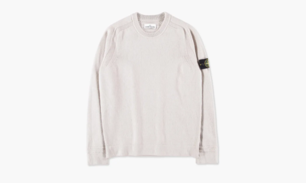 Stone Island Lambswool Crew Knit Beige 