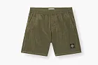 Stone Island Nylon Metal Econyl Swim Shorts Military Green
