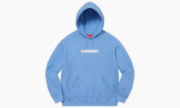 Supreme Motion Logo Hooded Sweatshirt SS23 Blue 