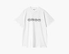 Carhartt WIP Jazzy Bubble Logo T-Shirt White
