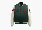 Kith x Batman Joker Satin Bomber Jacket Ivy Green